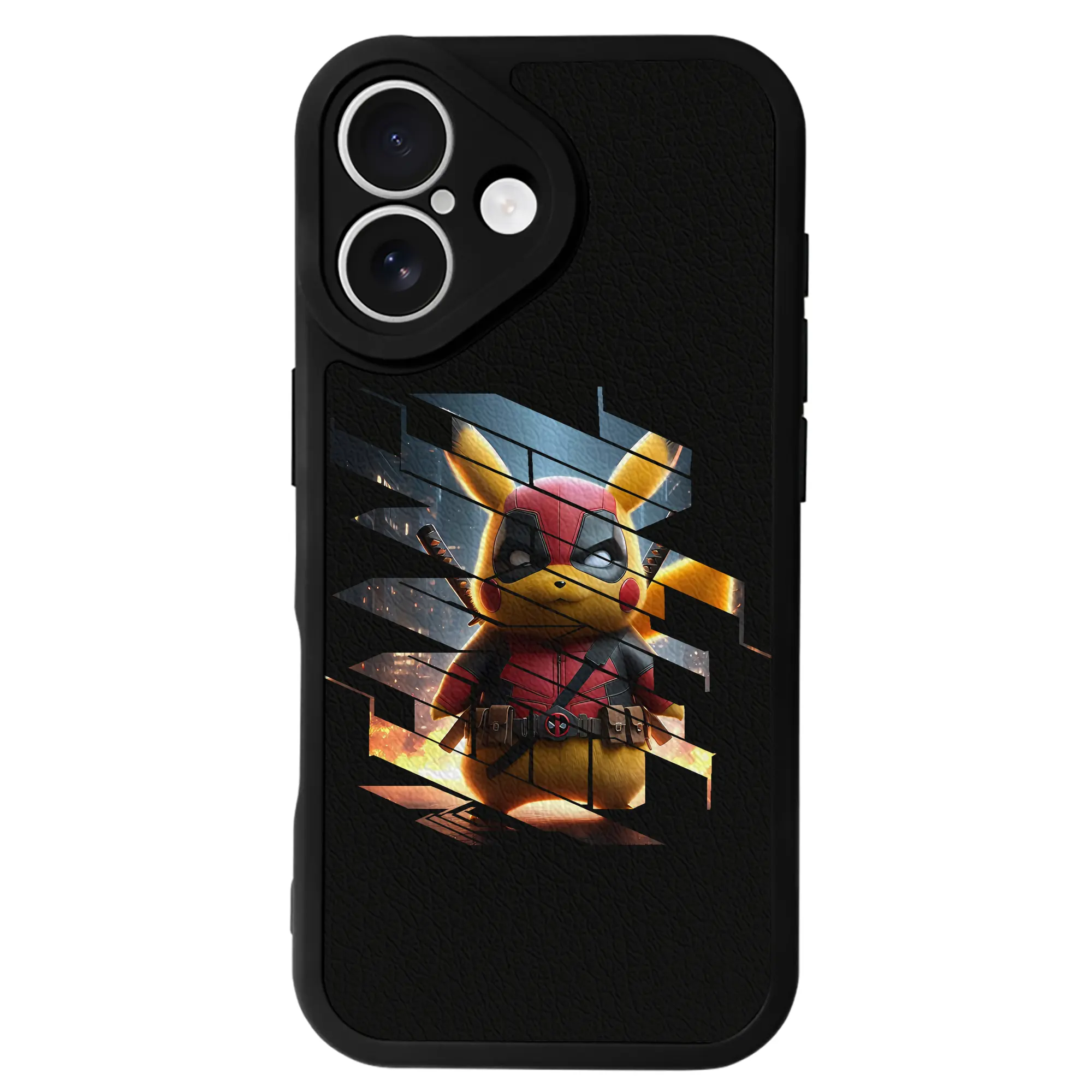 ポケモン グッズ,ピカチュウ - IPhone 16シリーズ対応 ・ シリコンスマホケース ・ レザー調 ・ 高精度フィット ・ 耐衝撃 ・ ワイヤレス充電対応 ・ 精密カット